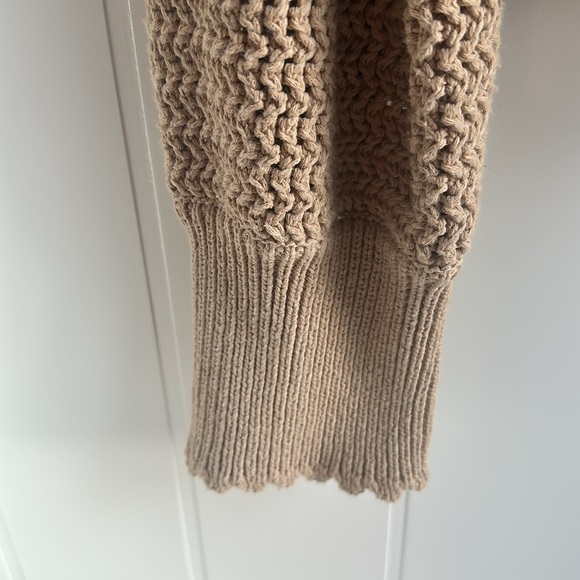 Ann Taylor Beige Open-Knit Cardigan - Picture 4 of 6